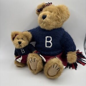 BOYDS BEARS The Archive Collection 12" Tall Cheerleader TAMI P. RALLY With Mini